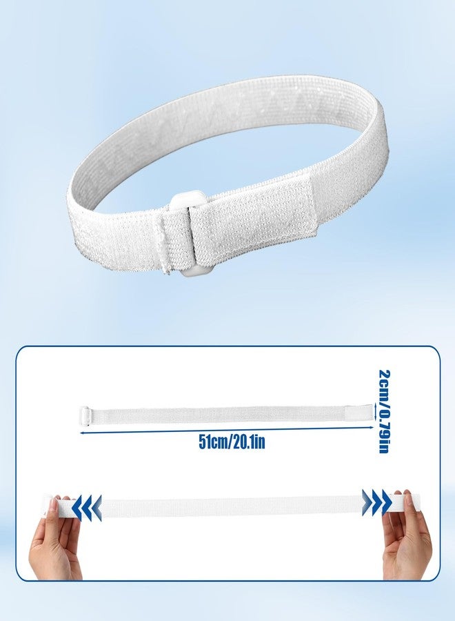 Sinbana 6 Pcs Catheter Leg Bag Straps, Adjustable Anti-Slip Catheter Holder Post-Surgery Urinary Drainage Bag Leg Band Supplies for Secure Tube Stabilization and Comfortable Wear - Image 2